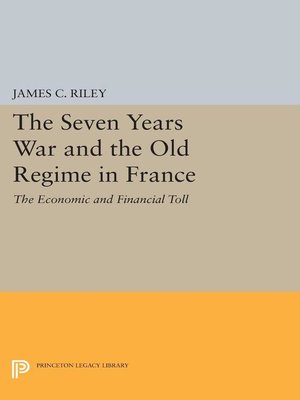 cover image of The Seven Years War and the Old Regime in France